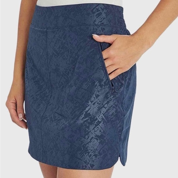Orvis Women's Embossed Pull-On Travel Skort Size XL - Picture 1 of 2